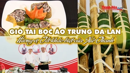 [REVIEW OCOP] Giò tai bọc áo trứng Dạ Lan – Hương vị Tết khác biệt của xứ Thanh